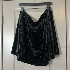 Forever 21 Plus Velvet Skirt 3x